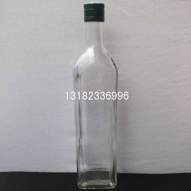 750ml帶槽橄欖油瓶